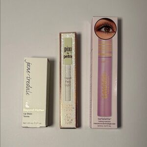makeup haul! Tartelette máscara, pixi eye shadow, Jane Iredale lip stain